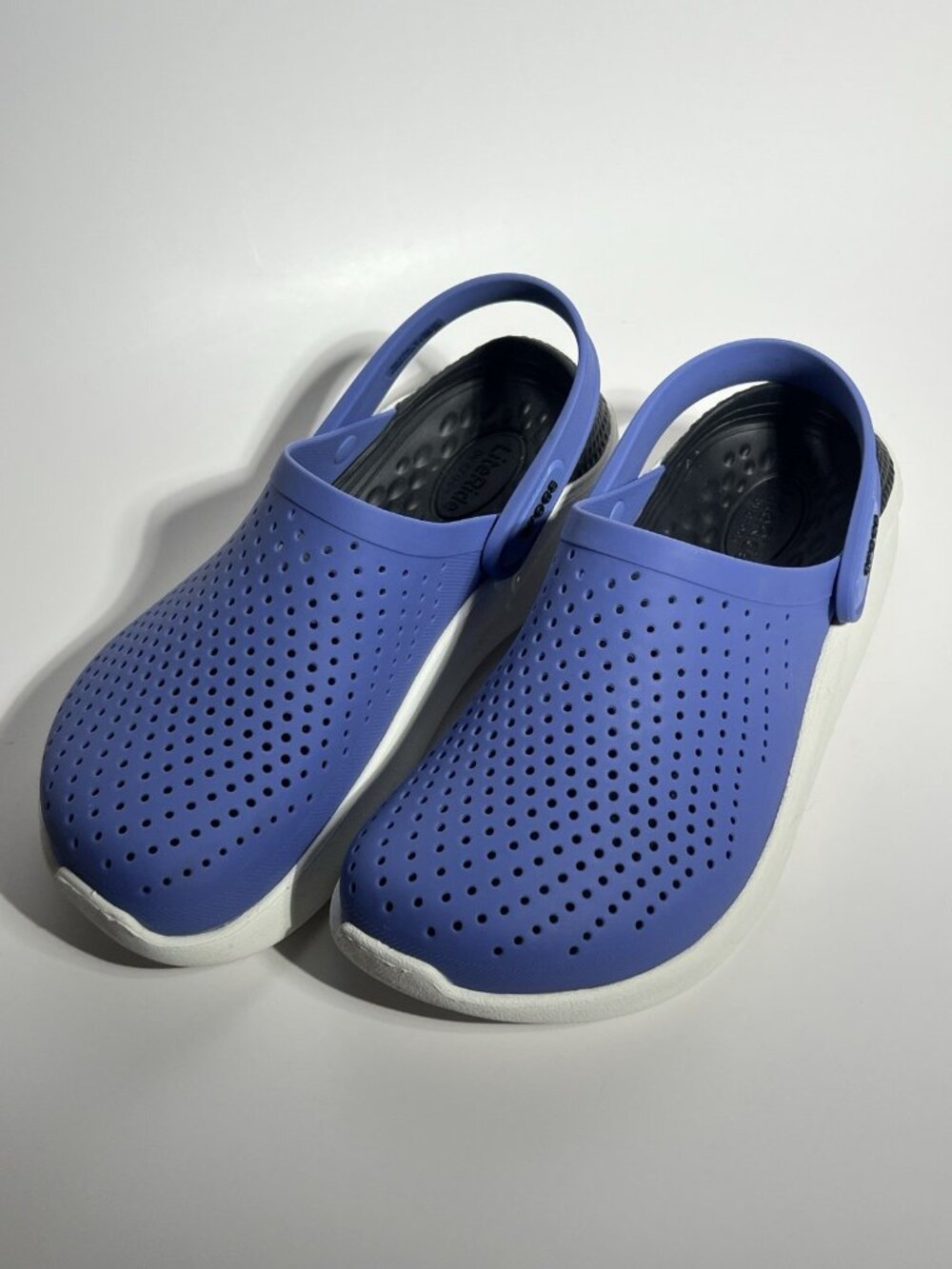 Crocs LiteRide 360 Women’s Blue Comfort Clogs Size 7 New